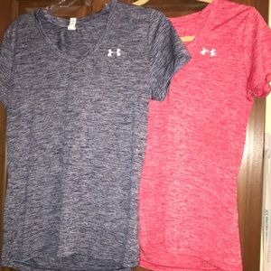 BUNDLE: Two Under Armor Athletic Shirts
